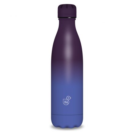 Ars Una duplafalu fémkulacs 500 ml - Blue-Purple