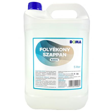 Folyékony Szappan Basic 5000 ml (Doma Clean)